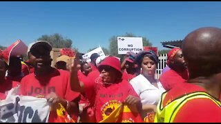 South Africa - Johannesburg - SAA strike (video) (rNE)