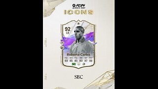 92 FUTURE STARS ICON ROBERTO CARLOS SBC PLAYER REVIEW | FC 24 Ultimate Team