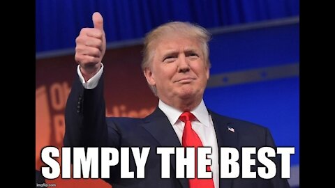 Thank You President Trump! “Simply The Best” 🇺🇸