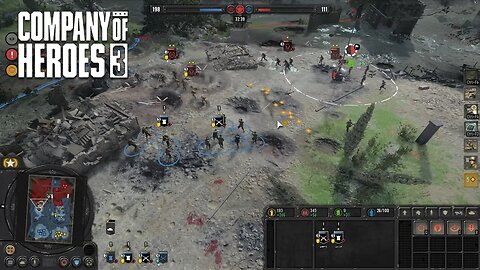 COMPANY OF HEROES 3 - 3v3 - Unranked - British Forces Gameplay - What The Fluke? - 10