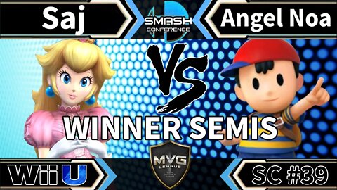 Saj (Peach) vs. Angel Noa (Ness) - SSB4 Winners Semis - Smash Conference 39