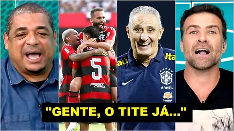 EXCLUSIVO! "É INFORMAÇÃO! EU FALEI com pessoas do Flamengo, e o Tite já..." OLHA esse DEBATE!