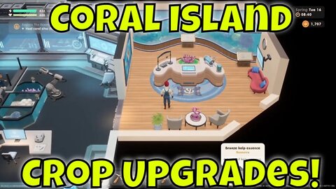 Coral Island How to Upgrade Crops