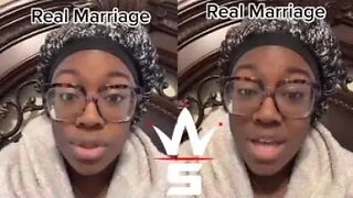 Woman Keeps It Real About Marriage!