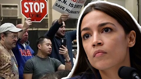 AOC Demolished at Angry Town Hall Event