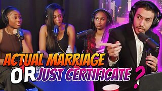 Do Women Actual Want Marriage or Just Certificate?