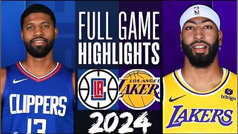 LA Lakers vs LA Clippers Full Game Highlights | January 23, 2024