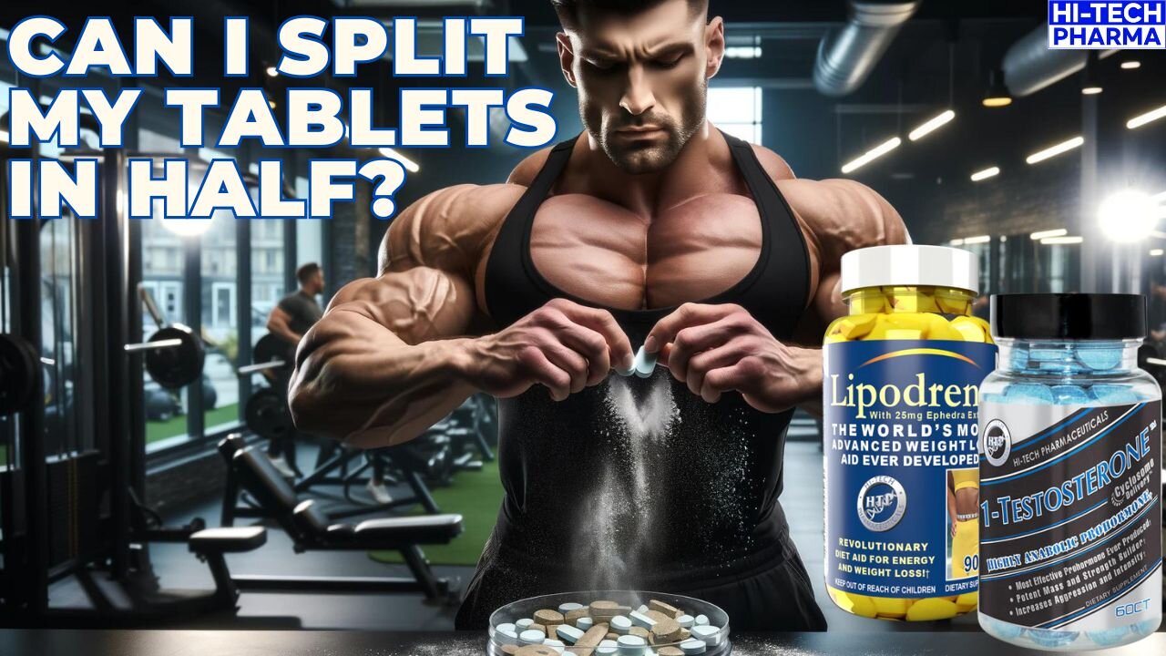Can You Split HiTech Prohormone & Fat Burner Tablets in Half? Will it