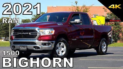 2021 RAM 1500 Big Horn Quad Cab 4X4 Bighorn - Ultimate In-Depth Look in 4K