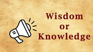 Fast Word - Wisdom or Knowledge