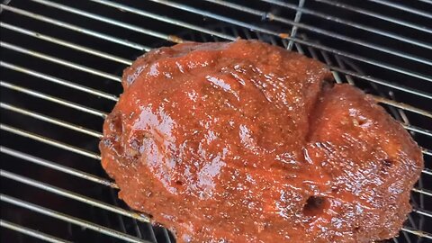 Smoked Meatloaf With Easy To Make Sauce