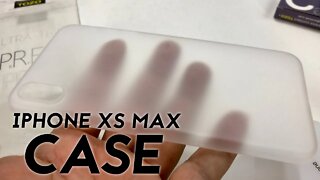 Slim Fit Case for the iPhone Xs Max 6.5" by TOZO Unboxing