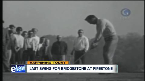 Last Swing for Bridgestone at Firestone