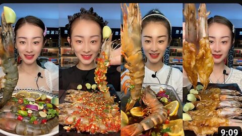 Savoring Soy Sauce Shrimp Mukbang: A Culinary Journey with Real Eating Sounds 🍤🎉