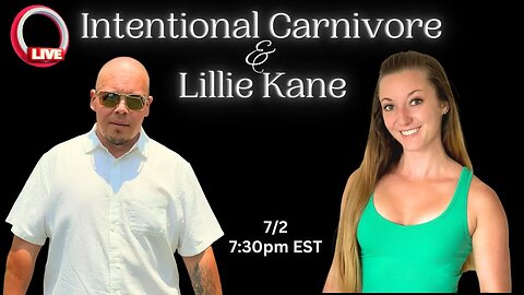 Lillie Kane & Intentional Carnivore on Carnivore Live #carnivore #carnivorediet #carnivorelifestyle