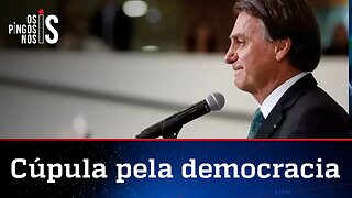 Jair Bolsonaro: Meu governo defende democracia e liberdade de expressão