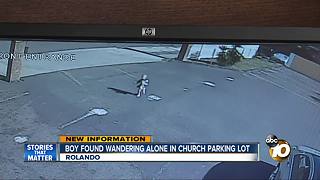 Toddler found alone wandering parking lot in Rolando