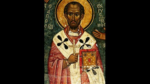 St. John Chrysostom absence makes the heart grow fonder