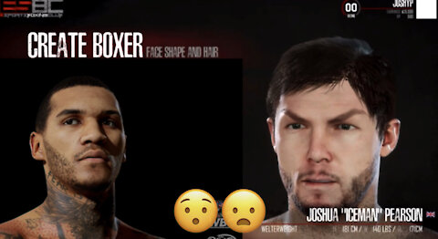 This next gen boxing game looks incredible!- character creation!