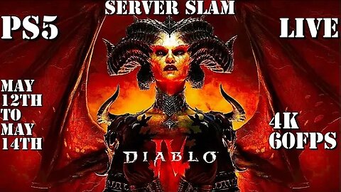 Diabol 4 Sever Slam 4K PS5 Livestream 01 part 2