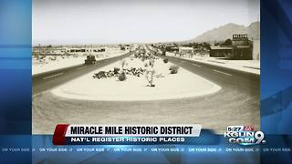 Miracle Mile corridor listed in National Register of Historic Places