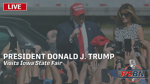 LIVE: President Donald J. Trump Speaks at the Iowa State Fair - 8/12/2023