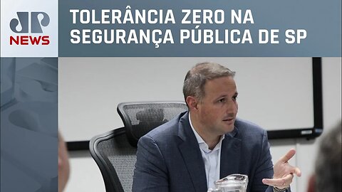 Capitão Derrite volta a dizer que o crime não será tolerado no estado de São Paulo