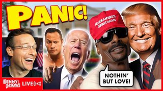 PANIC in DC: The Rock PRAISES Trump, Snoop Dogg FLIPS on Joe: 'I LOVE Trump!' | New 2024 Psy-Op?