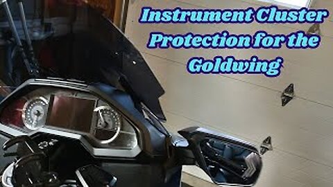 Instrument Cluster Protection for the Goldwing