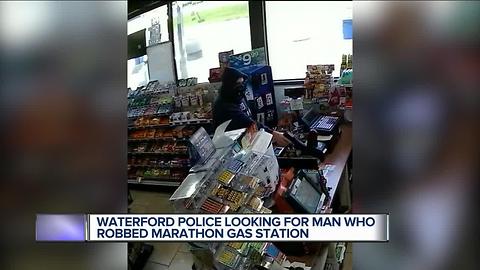 Man robs Waterford clerk at gunpoint