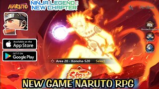 GAME NARUTO BARU DI PLAYSTORE RILIS - Ninja Legend New Chapter - Game RPG Keren