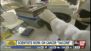Scientists work on cancer 'vaccine'