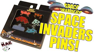 Space Invaders Lapel Pins