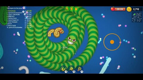 CASUAL AZUR GAMES Worms Zone .io - Hungry Snake 21