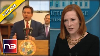 Wow! Psaki Flipping Out That Desantis Won't Halt These Treatments