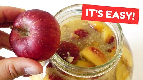 Make Your Own Apple Cider Vinegar With This Simple Homemade Recipe