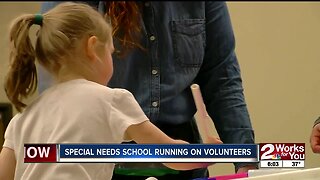 Special needs school running on volunteers