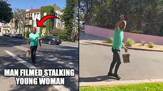 Young Woman Films Herself Being Stalked