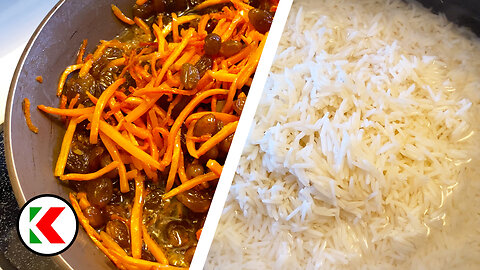 Afghani Kabuli Pulao / Rice Recipe - کابلی پلو
