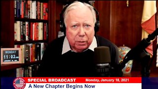 Dr Corsi SPECIAL BROADCAST 01/18/21: A New Chapter Begins Now