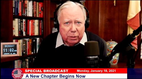 Dr Corsi SPECIAL BROADCAST 01/18/21: A New Chapter Begins Now