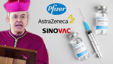 Censurado no YT: Dom Athanasius condena as vacinas manchadas por aborto
