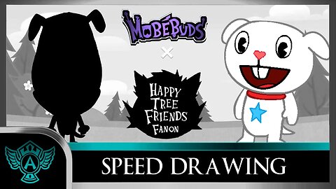 Speed Drawing: Happy Tree Friends Fanon - Volty | Mobebuds Style