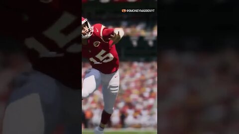 Iconic Mahomes Side Arm Throw - NEW Official Madden 24 Gameplay