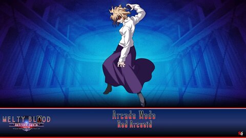 Melty Blood: Actress Again: Current Code: Arcade Mode - Red Arcueid