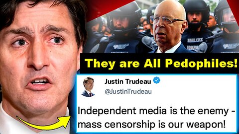 Pedophile Trudeau Panics As Arrest Warrants Issued Against WEF Young Global Leaders!