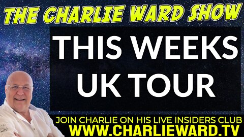 THIS WEEKS UK TOUR WITH CHARLIE WARD