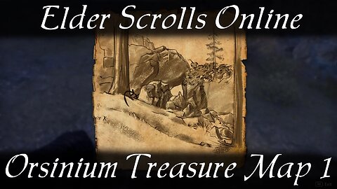 Wrothgar Treasure Map 1 (Orsinium) [Elder Scrolls Online] ESO