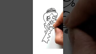 How to draw and paint Elena of Avalor from Disney