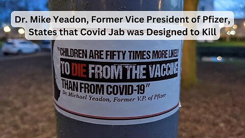 Ex-Pfizer VP Drops Bombshell: COVID Vaccines Designed to Harm and Kill!